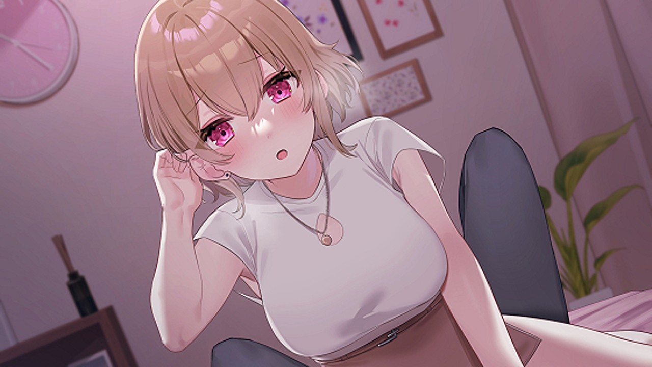 [夜のあいだに。] 【射精管理】あざとかわいいメスガキに言葉責めでわからせられて負けイキするアニメ