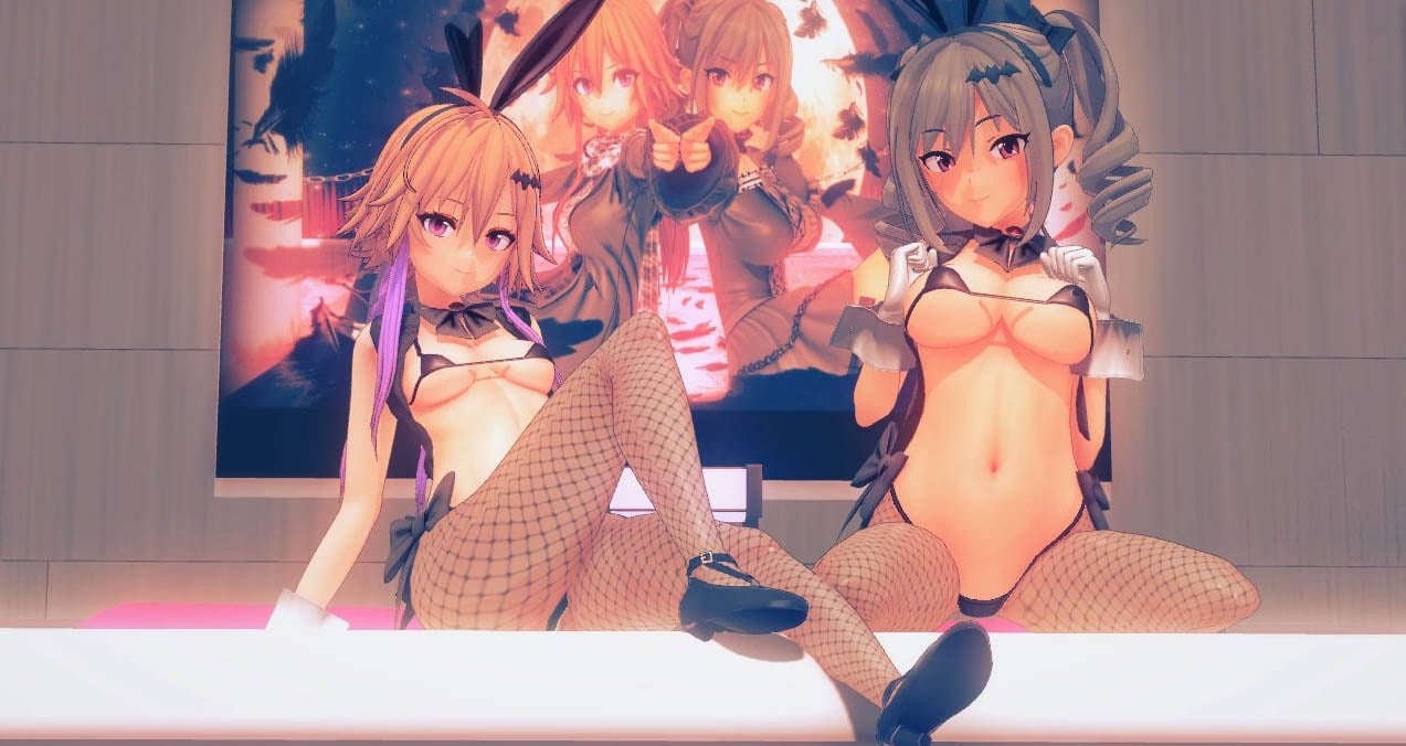 二宮飛鳥與神崎蘭子[偶像大師 灰姑娘女孩]