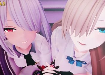 [poko●●●の性癖ひろば] コスプレイヤー姉と姉友と3Pえっち！(イオ●＆アス●)