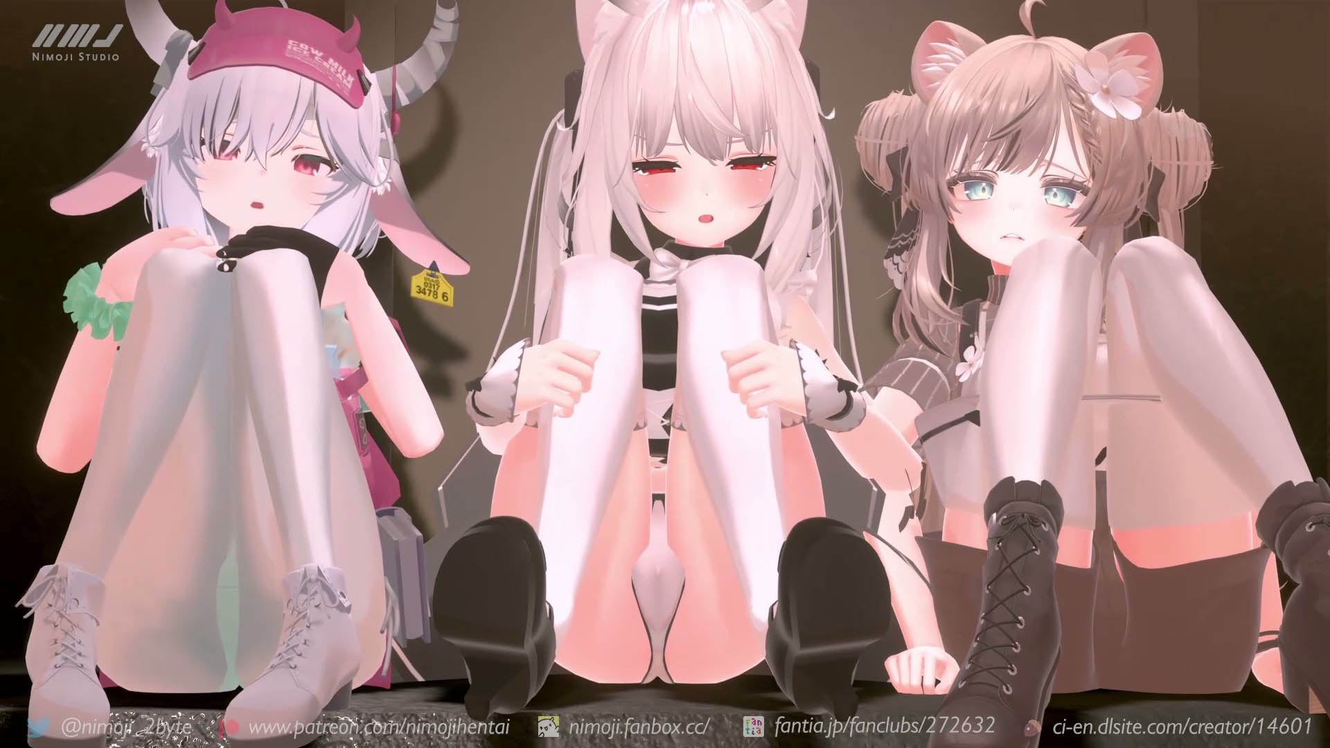 [ねこみみのへや] エプロン着た店員さんを裏口に呼び出してえっちした！(にもじ-Nimoji)