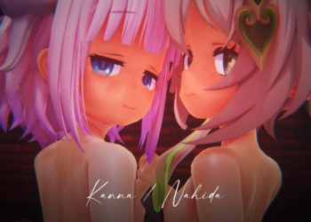 [Eros] Kanna&Nahida Butt Tease