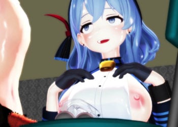 [ドベのMMDエリア] アコの電動ブルブル耐久バトル～先生VS横乳～