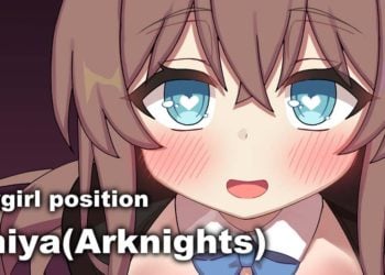[L0LIKAKU] アーミヤ乳首いじり騎乗位 Amiya cowgirl position