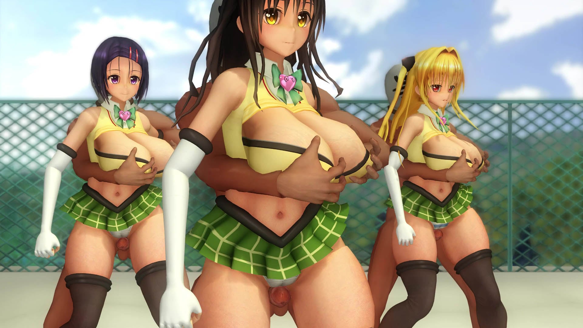 [MMDtype87] [ToLOVEる]一騎當千 60fps2K