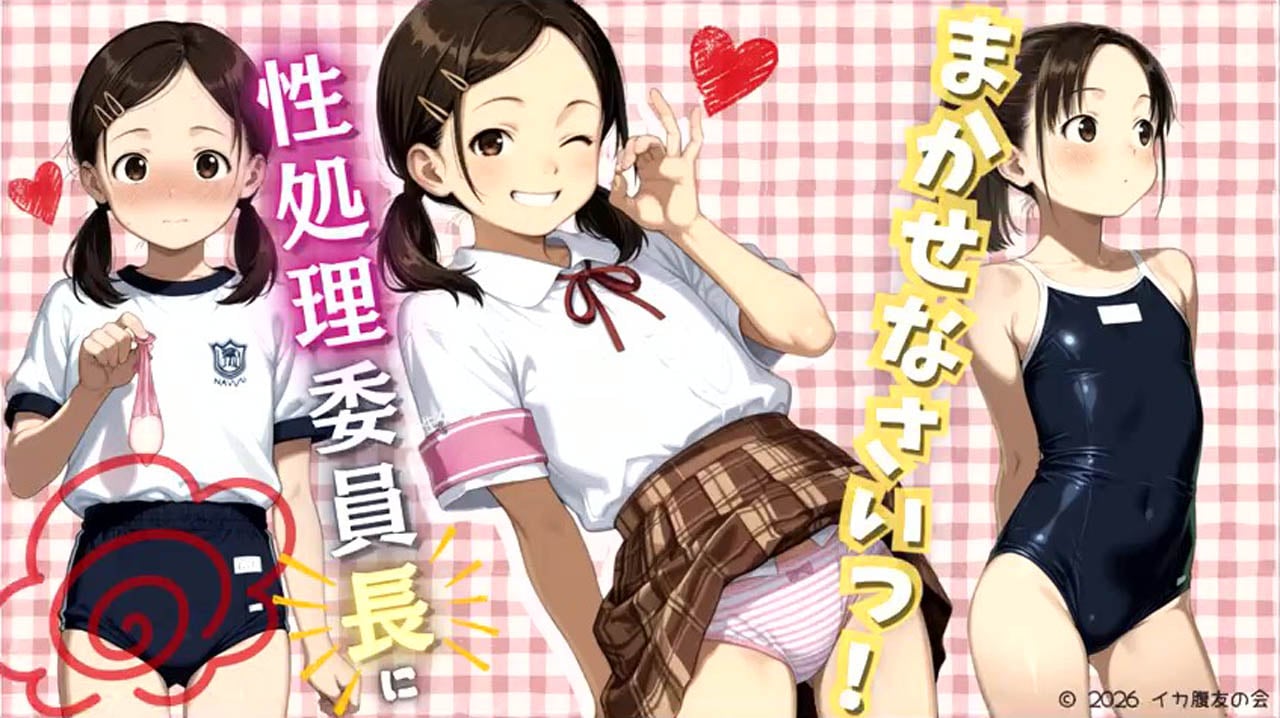 [イカ腹友の会] 性処理委員長にまかせなさいっ！
