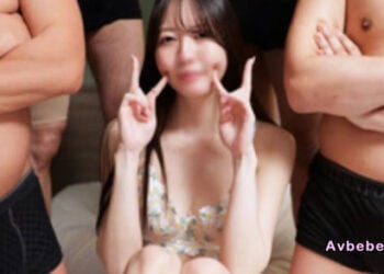 【高清素人】【6連發射】苗條的音樂系美女大學生。用滿滿的唾液瘋狂舔弄多根巨根而發情，在內射後立即進行連續無套插入與顏射，讓她連發絕頂！
