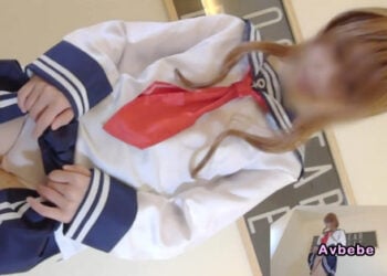 【高清素人】人氣爆棚的『第六驅逐隊知名Coser』透過高畫質重製版華麗復活！本次特別推出身穿《艦Colle》「雷」之經典服裝的自慰與實戰性愛篇！