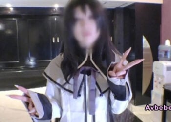 【高清素人】身形纖細的美麗服飾業陰暗系（陰キャ）憂鬱Coser Y小姐來扮演《魔法少女小圓》的曉美焰。自慰篇